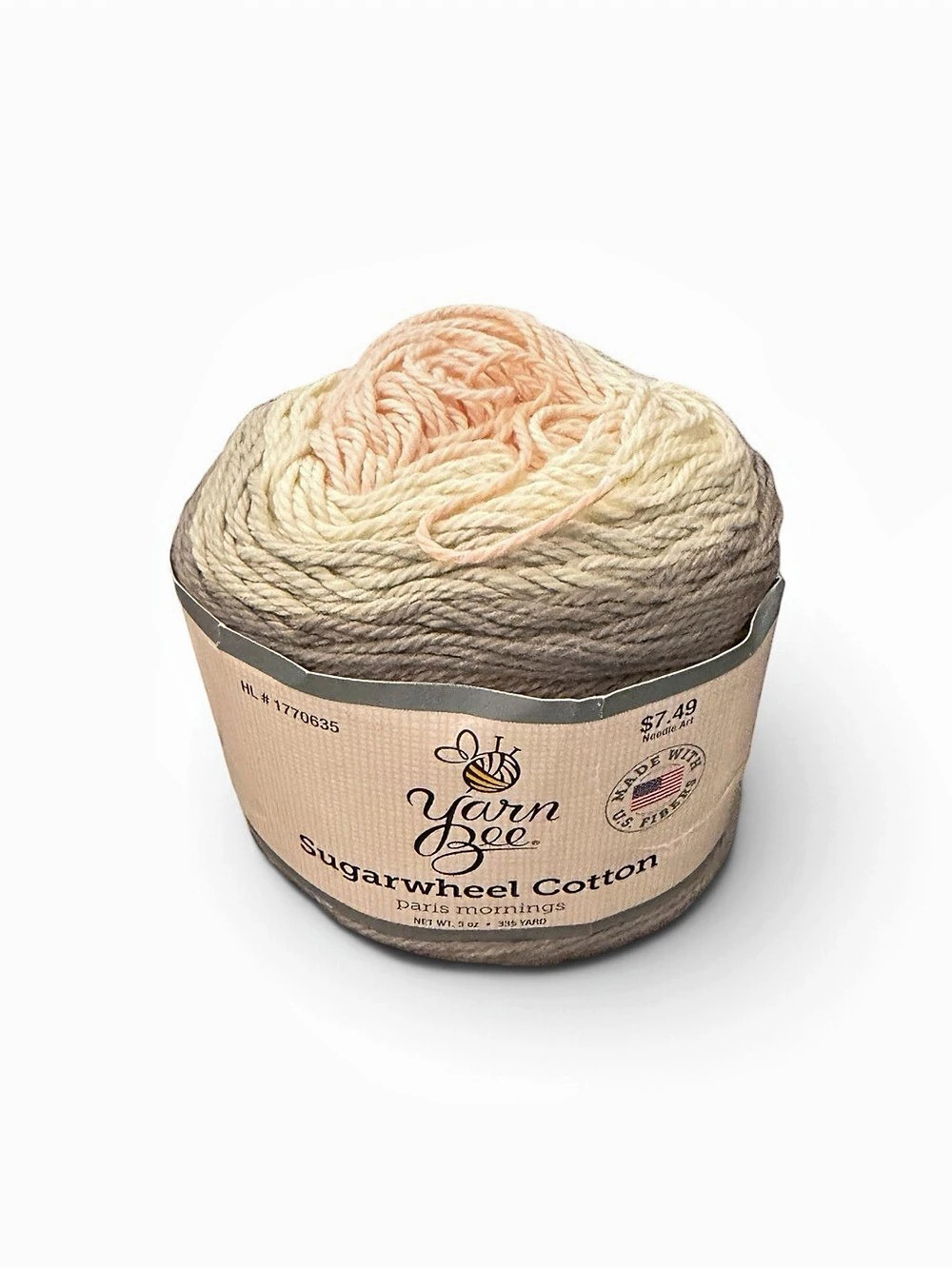 Yarn Bee Cake PARIS MORNINGS 130 Gradient Yarn NEW 5 oz 335 Yards 2015